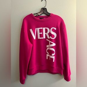 Versace women pink hoodie size44